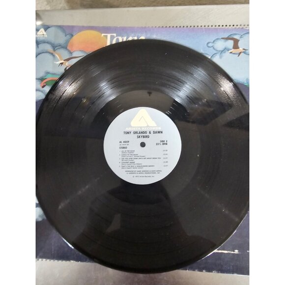 Tony Orlando & Dawn Skybird LP Vinyl Record 1975 - Picture 3 of 4